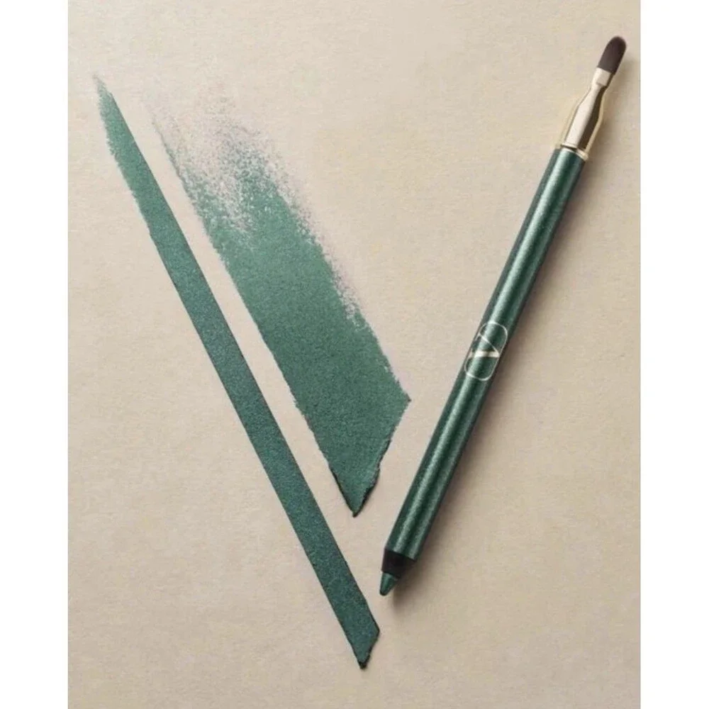 New Valentino Colorgraph Waterproof Gel Eyeliner Pencil GREEN STRAVAGANZA New